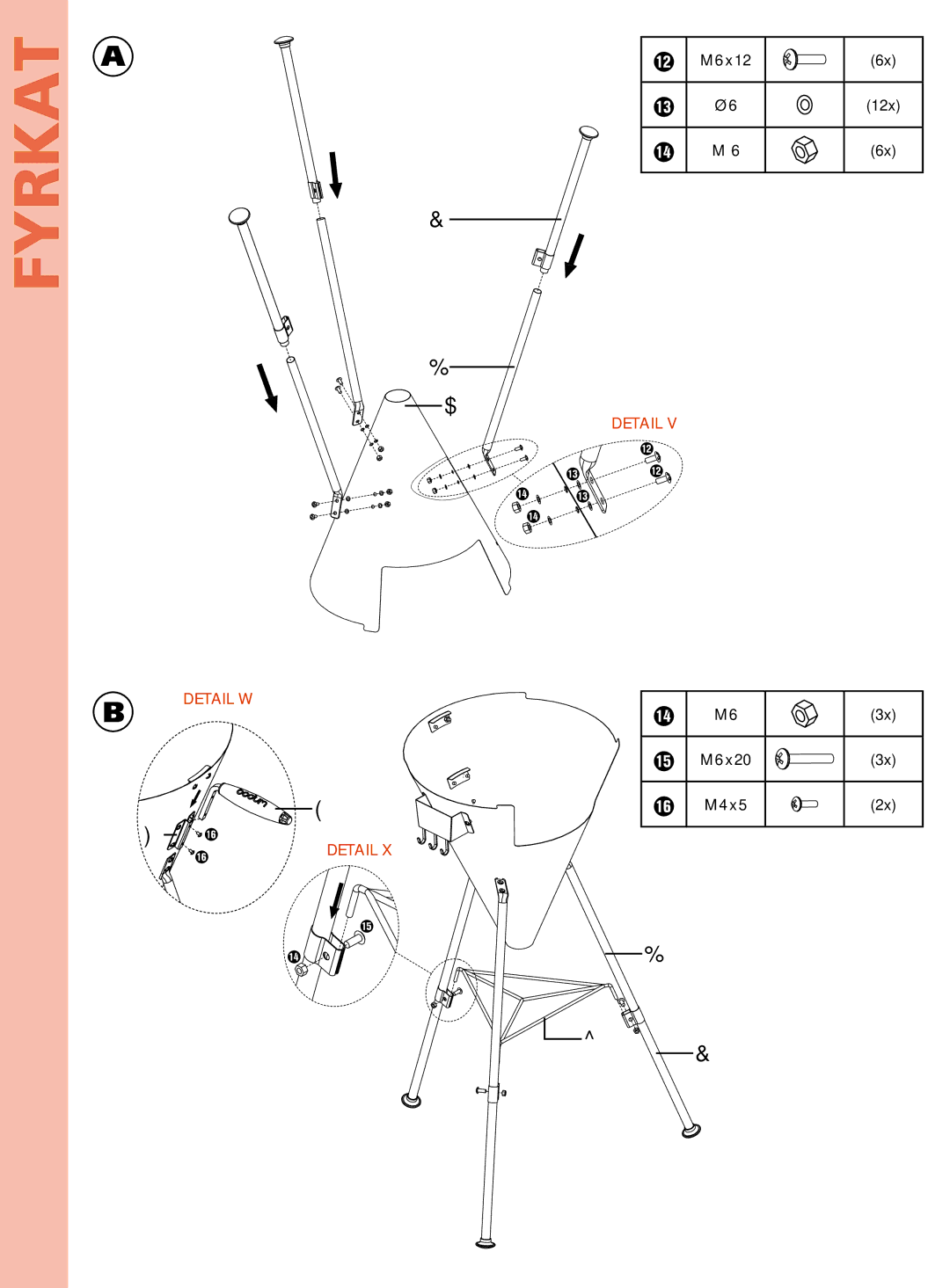 Bodum 11478 manual Fyrkat 