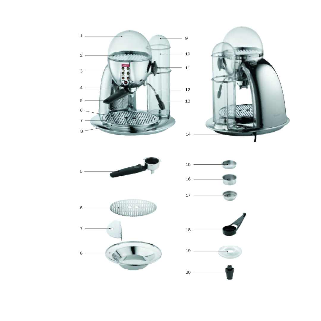 Bodum 3020 USA manual 