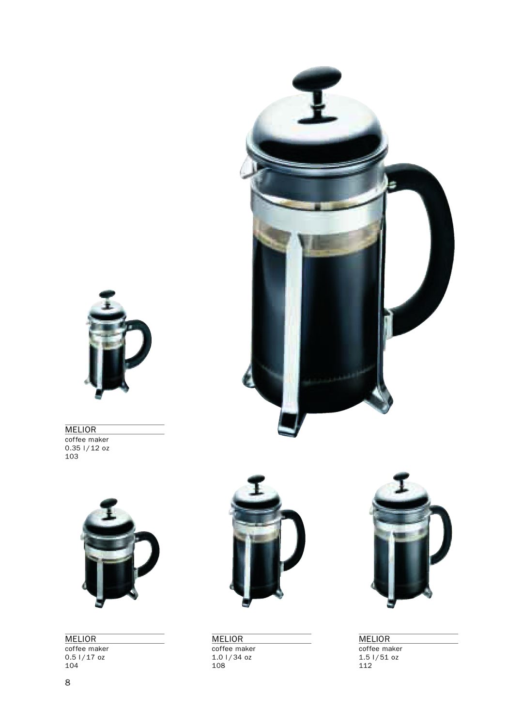 Bodum Electric Hot Pot manual Melior 