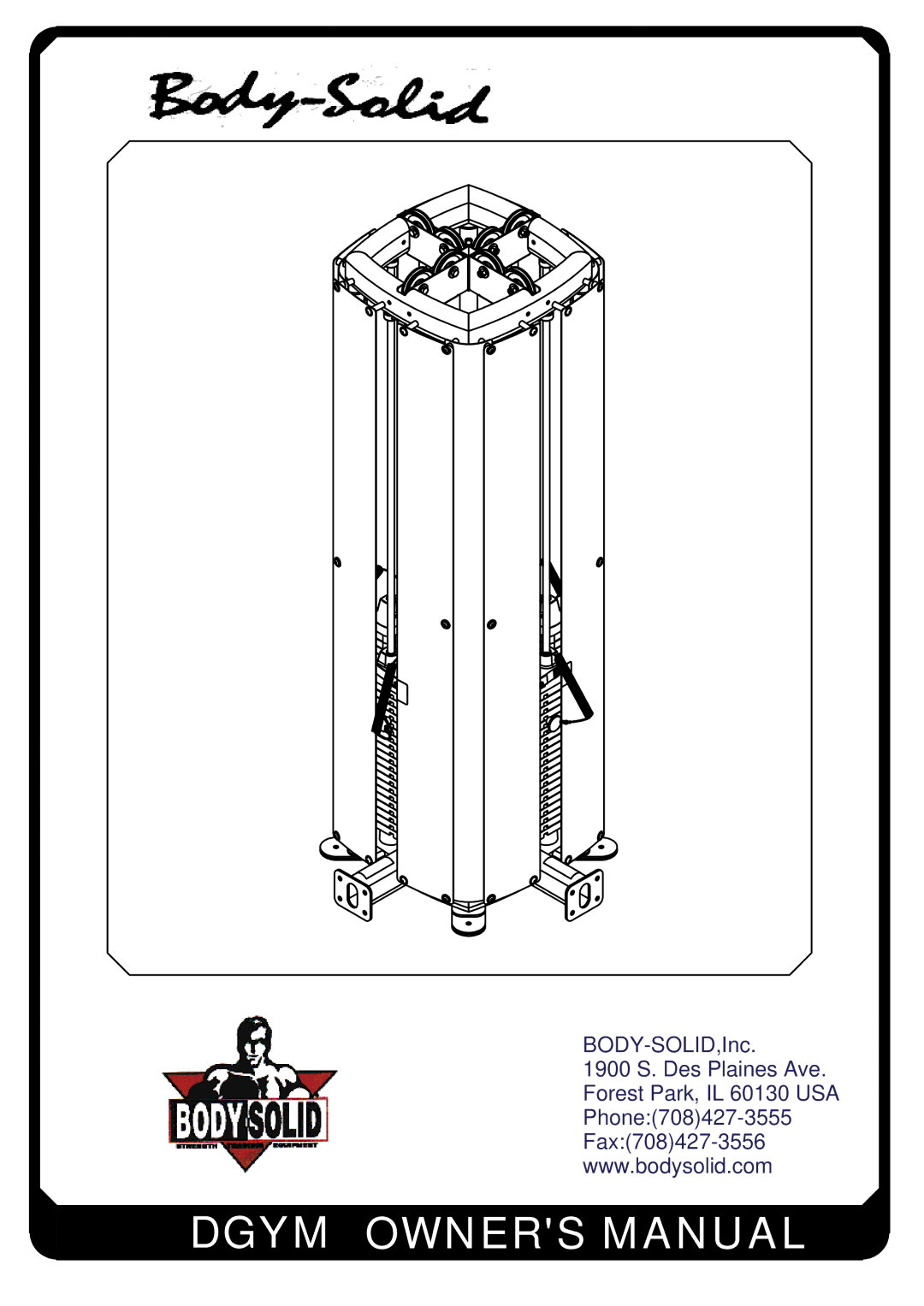 Body Solid DGYM manual BODY-SOLID,Inc 