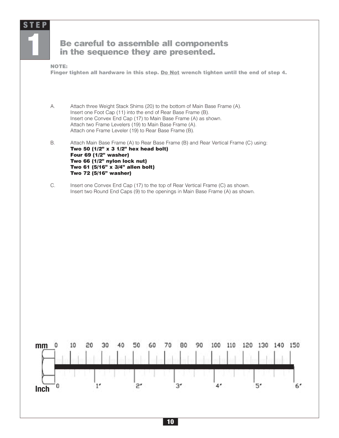 Body Solid G2B manual E P 