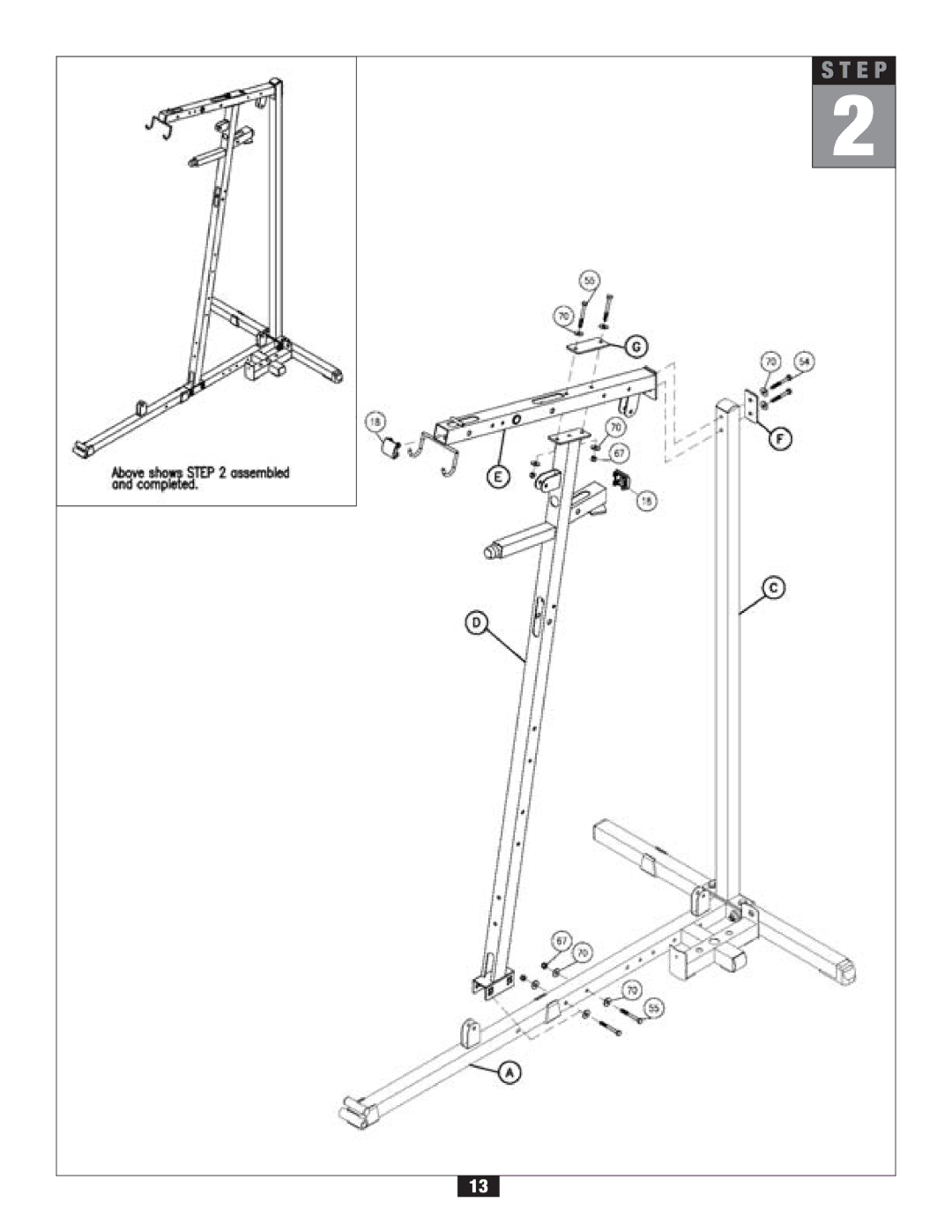 Body Solid G2B manual E P 