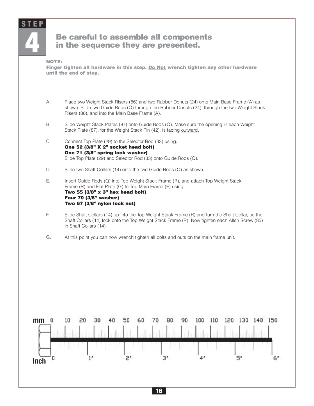 Body Solid G2B manual E P 