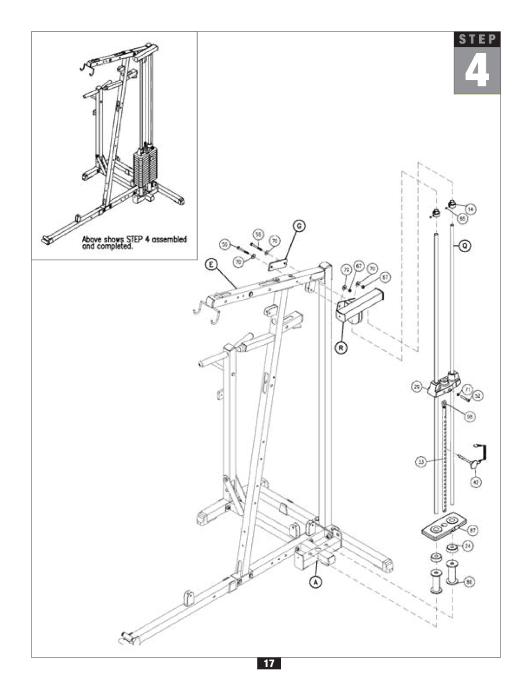 Body Solid G2B manual E P 