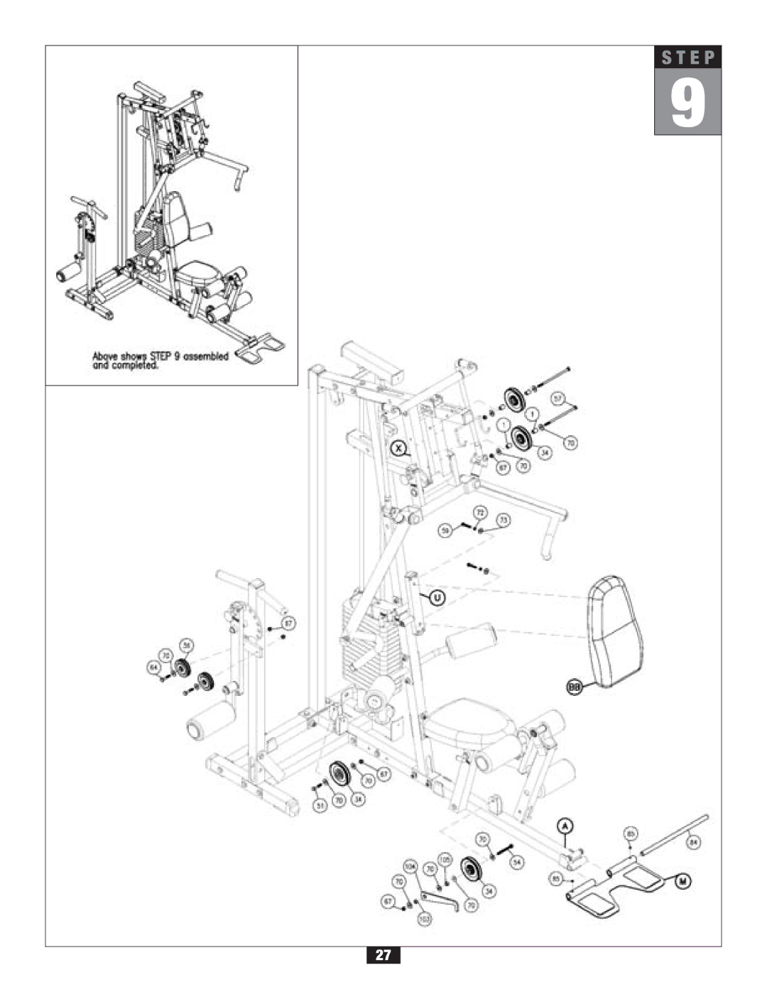 Body Solid G2B manual E P 