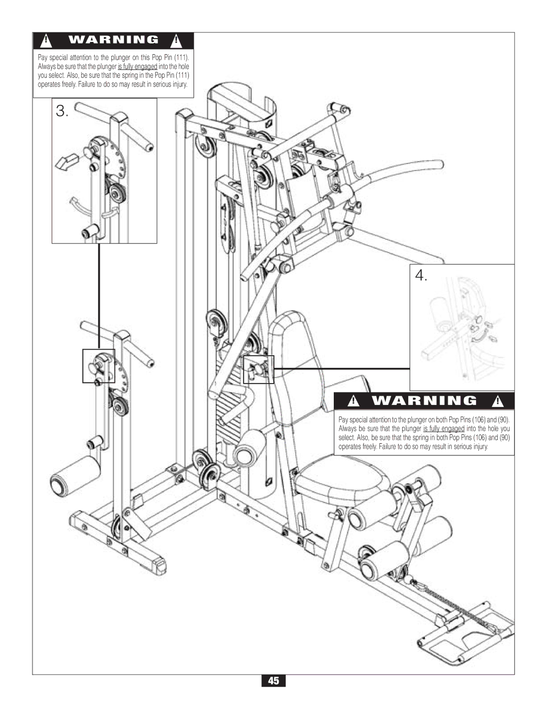 Body Solid G2B manual 