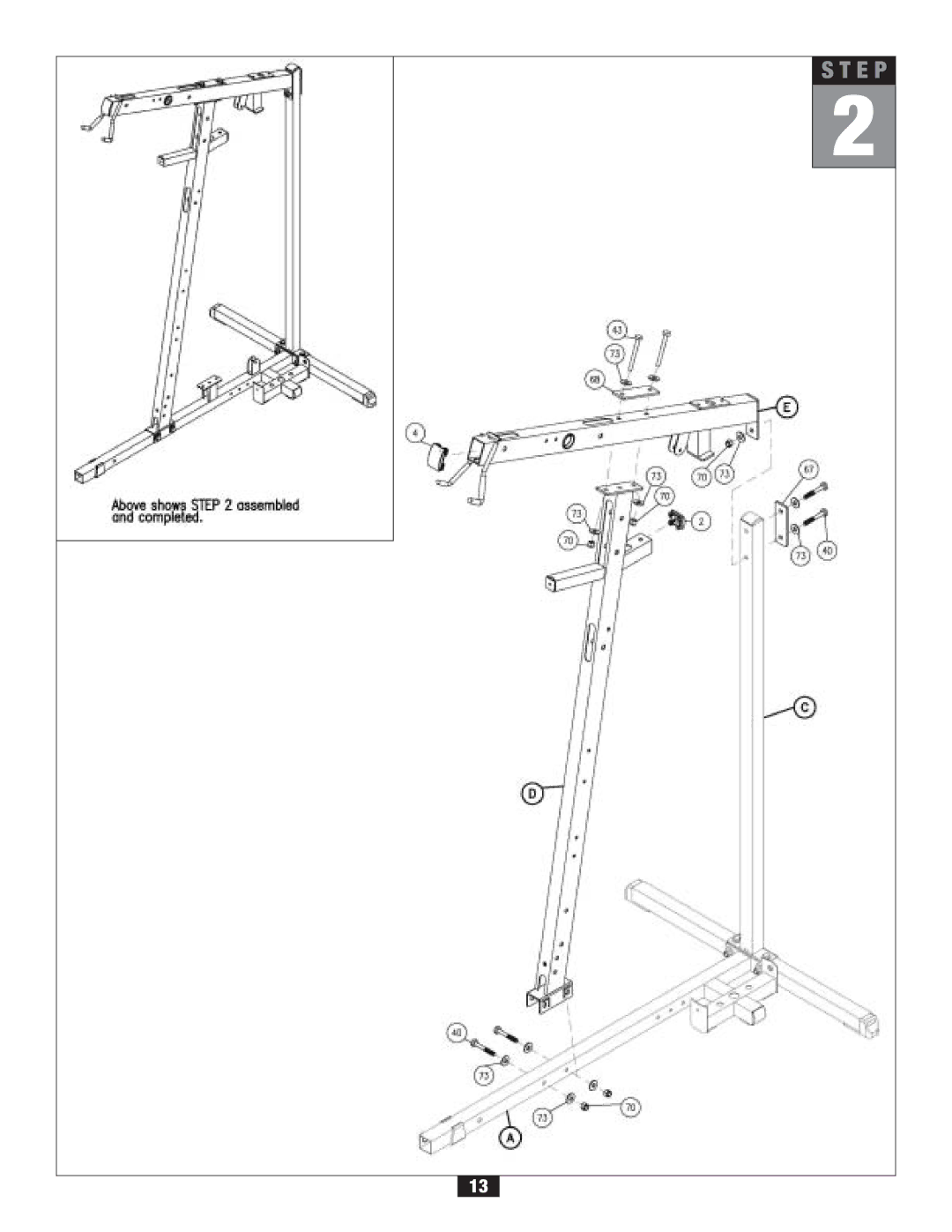 Body Solid G6B manual E P 