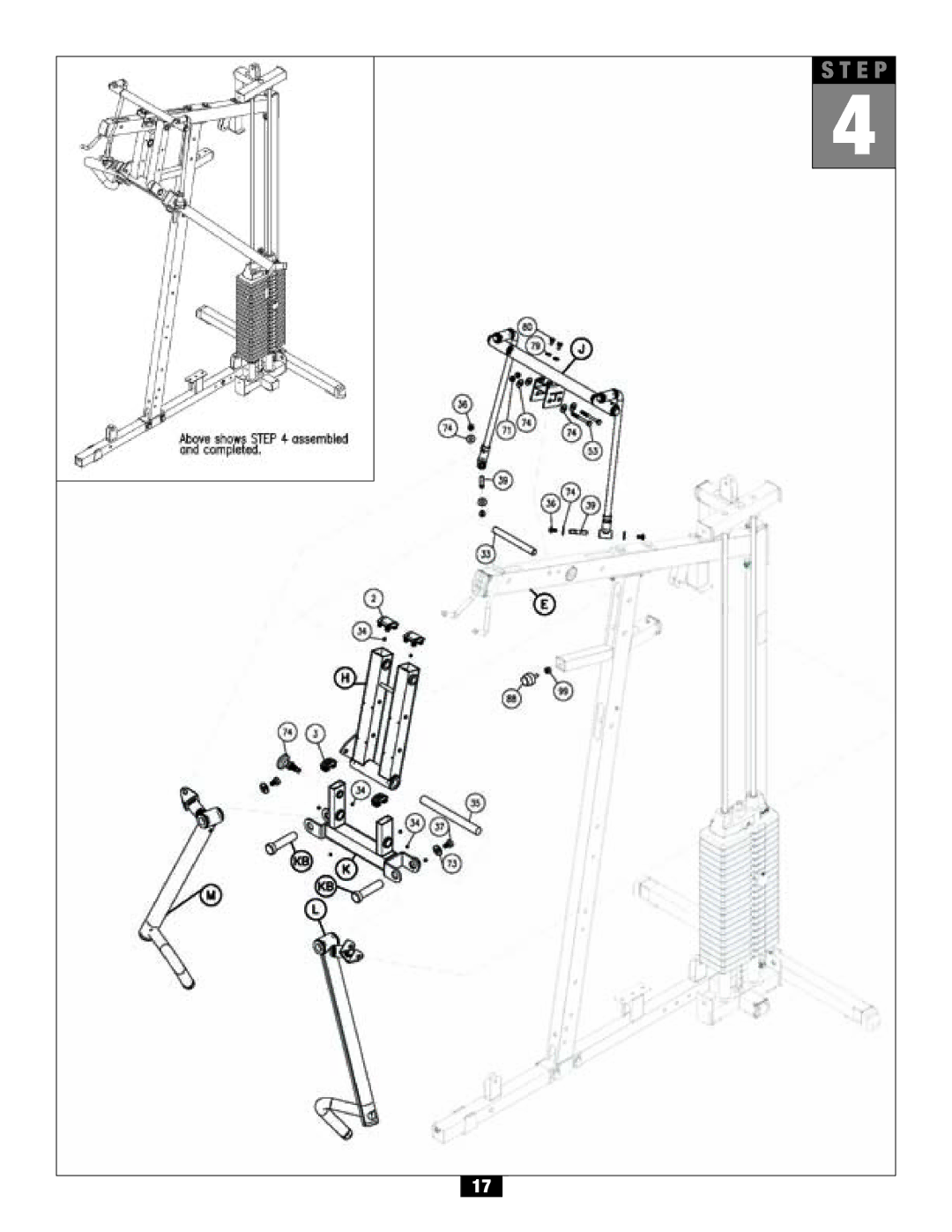 Body Solid G6B manual E P 