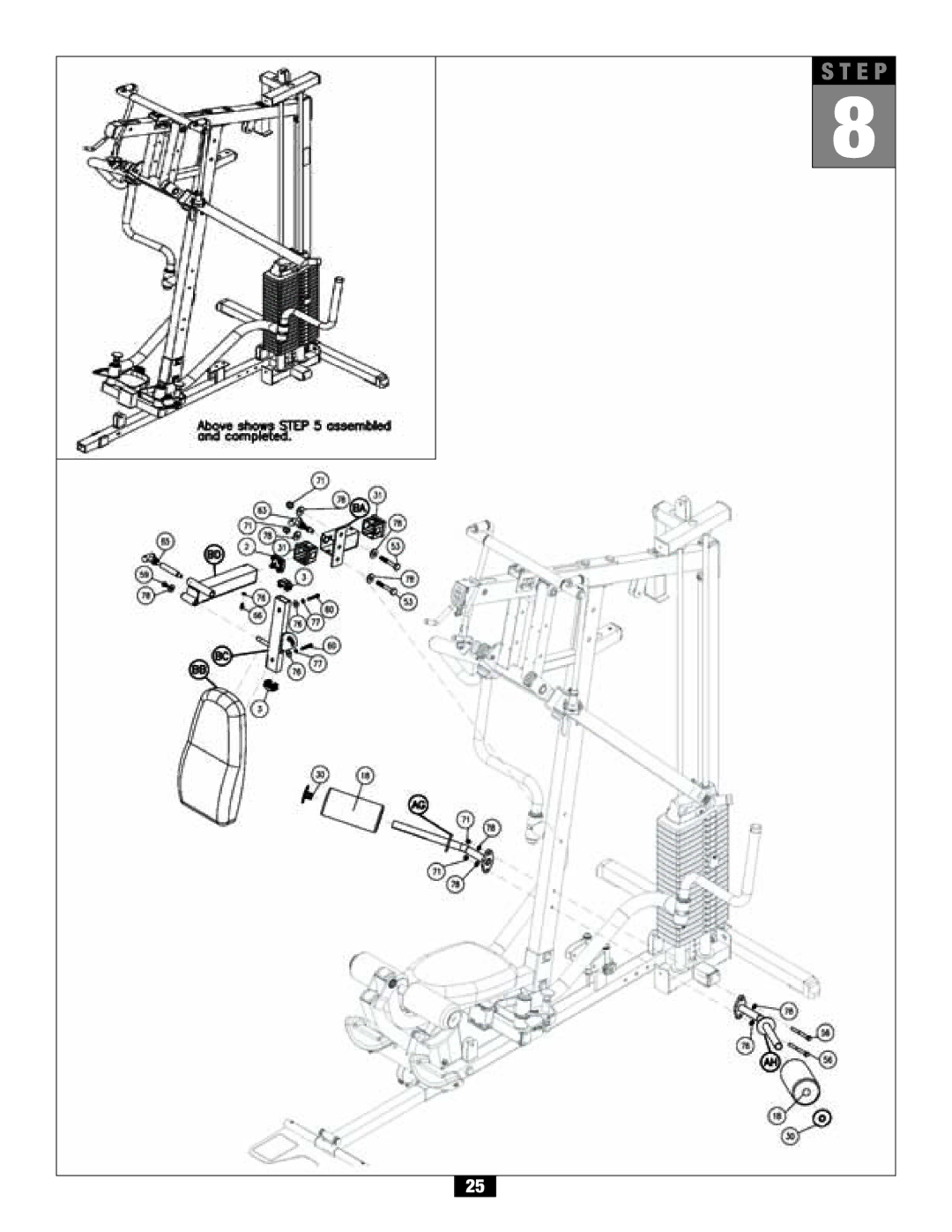 Body Solid G6B manual E P 