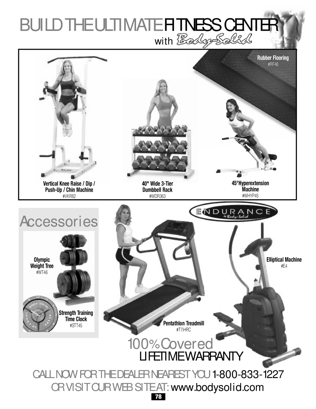 Body Solid G6B manual Build the Ultimate Fitness Center 