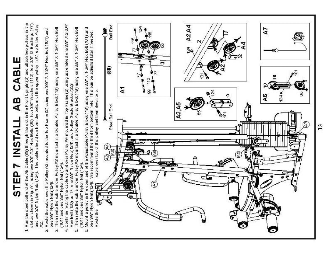 BodyCraft BCG-GX manual ~~~ 