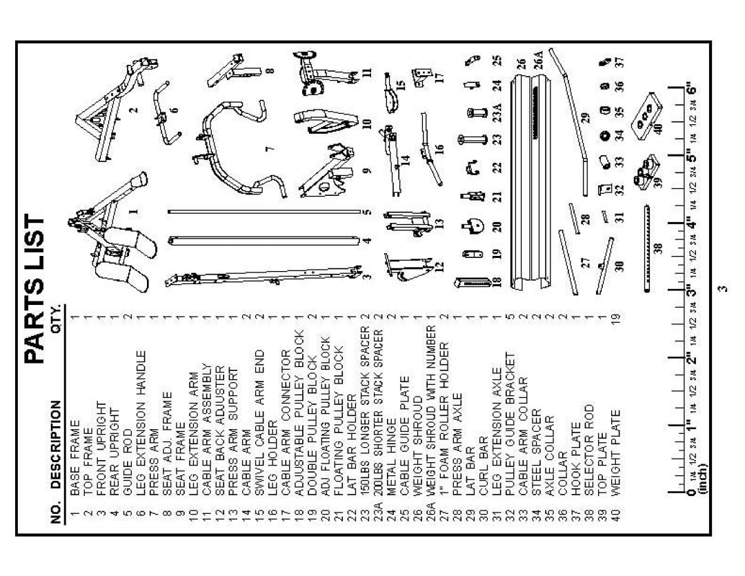 BodyCraft BCG-GX manual ~ l=~ 