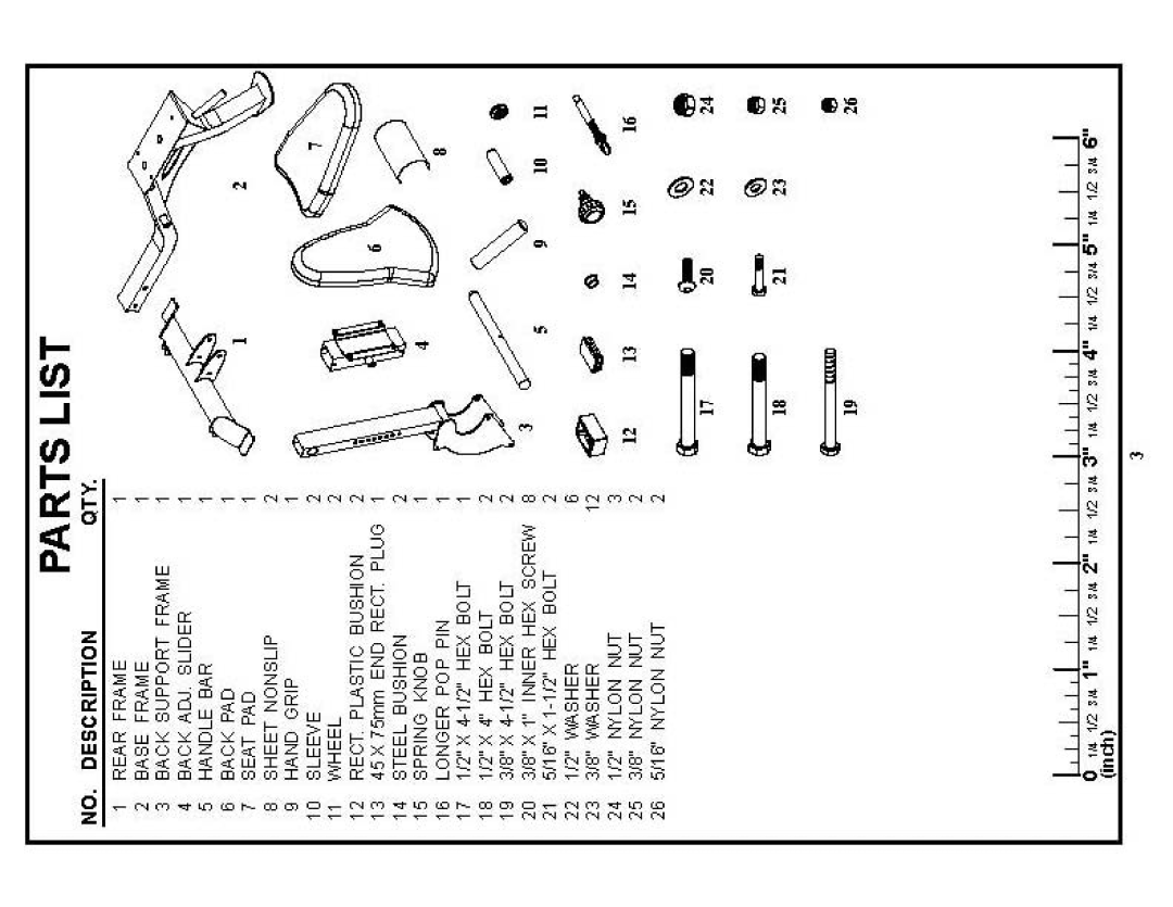 BodyCraft F603 manual 