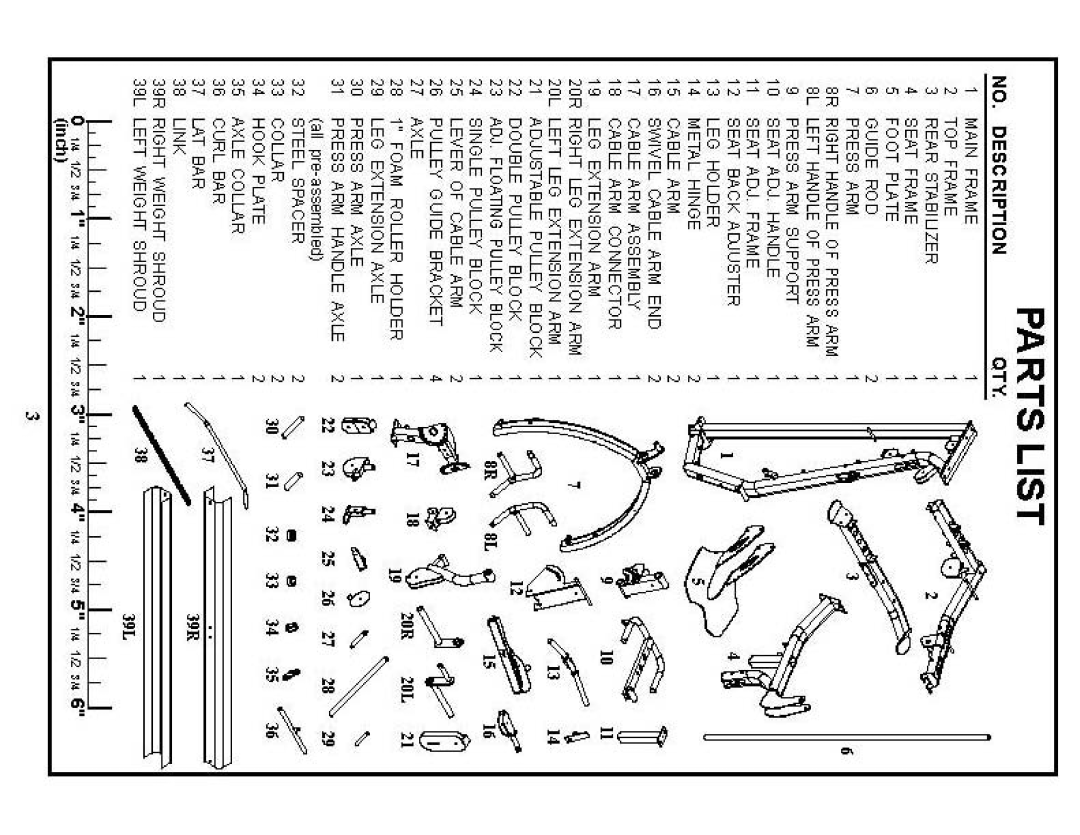 BodyCraft GXP manual ~ .\,. ~~~ 