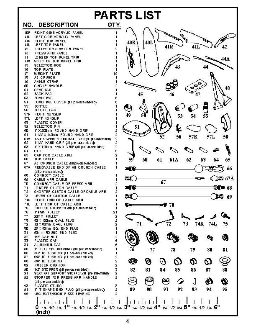 BodyCraft GXP manual 10m, 46 ~ 