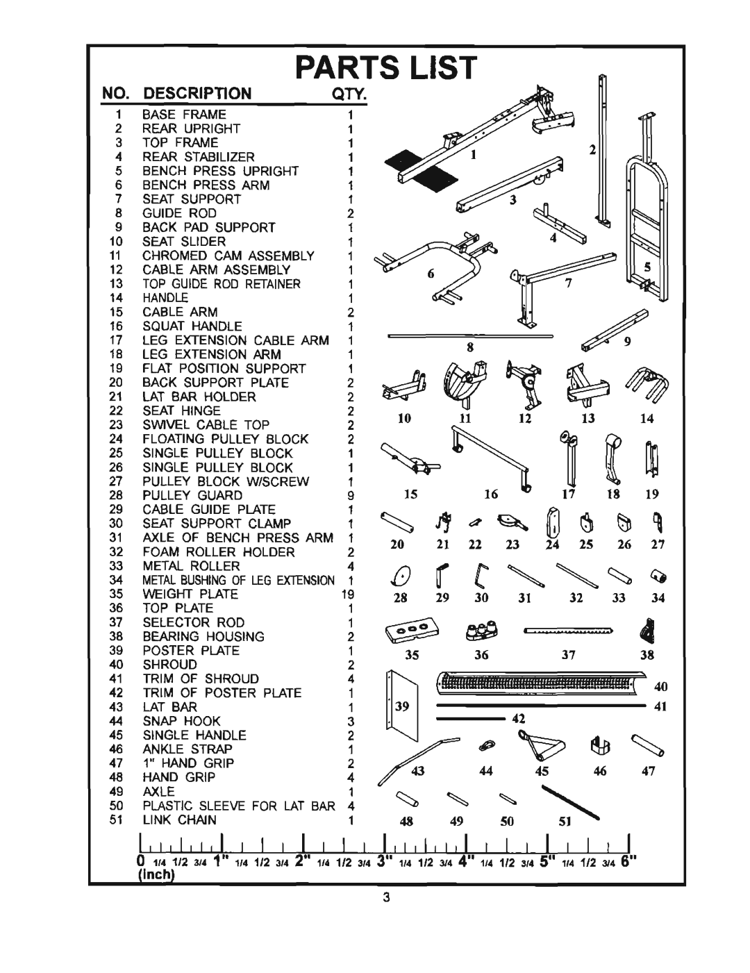 BodyCraft K1 manual 