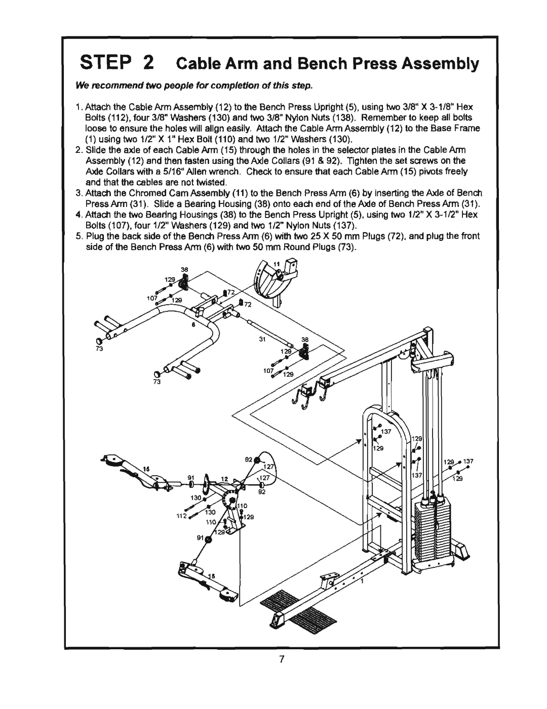 BodyCraft K1 manual 