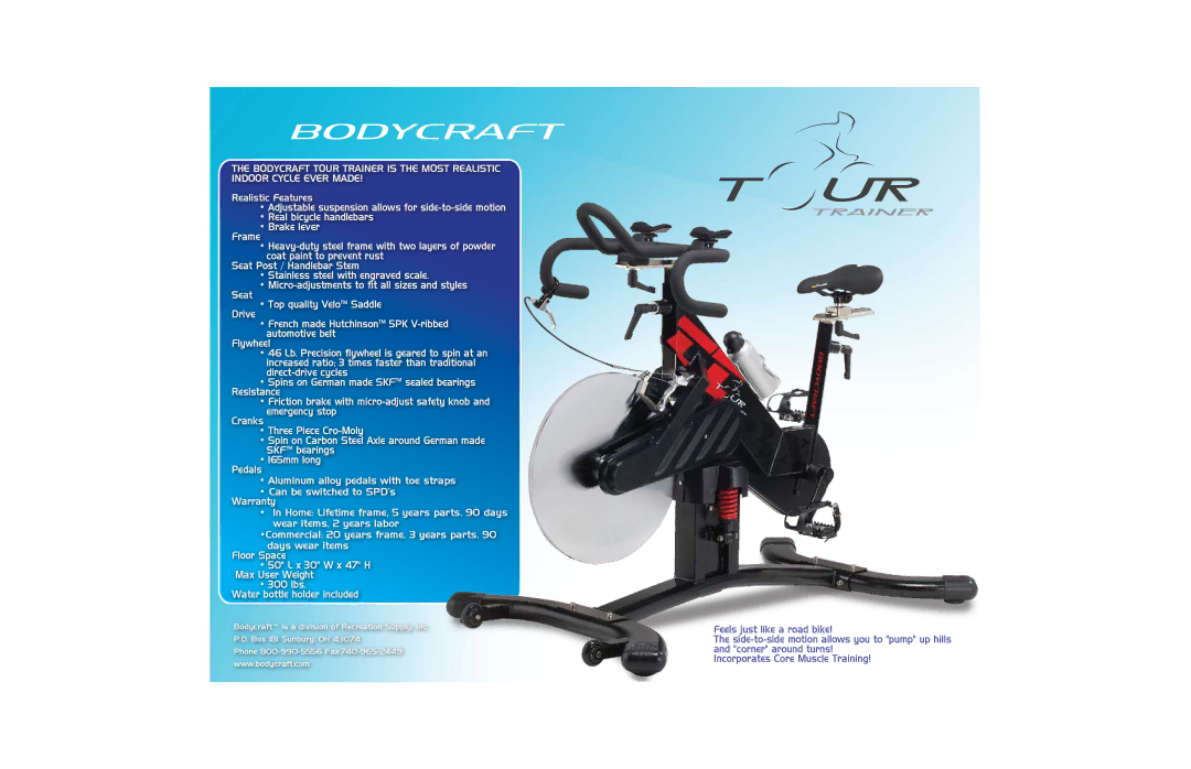 BodyCraft none manual 