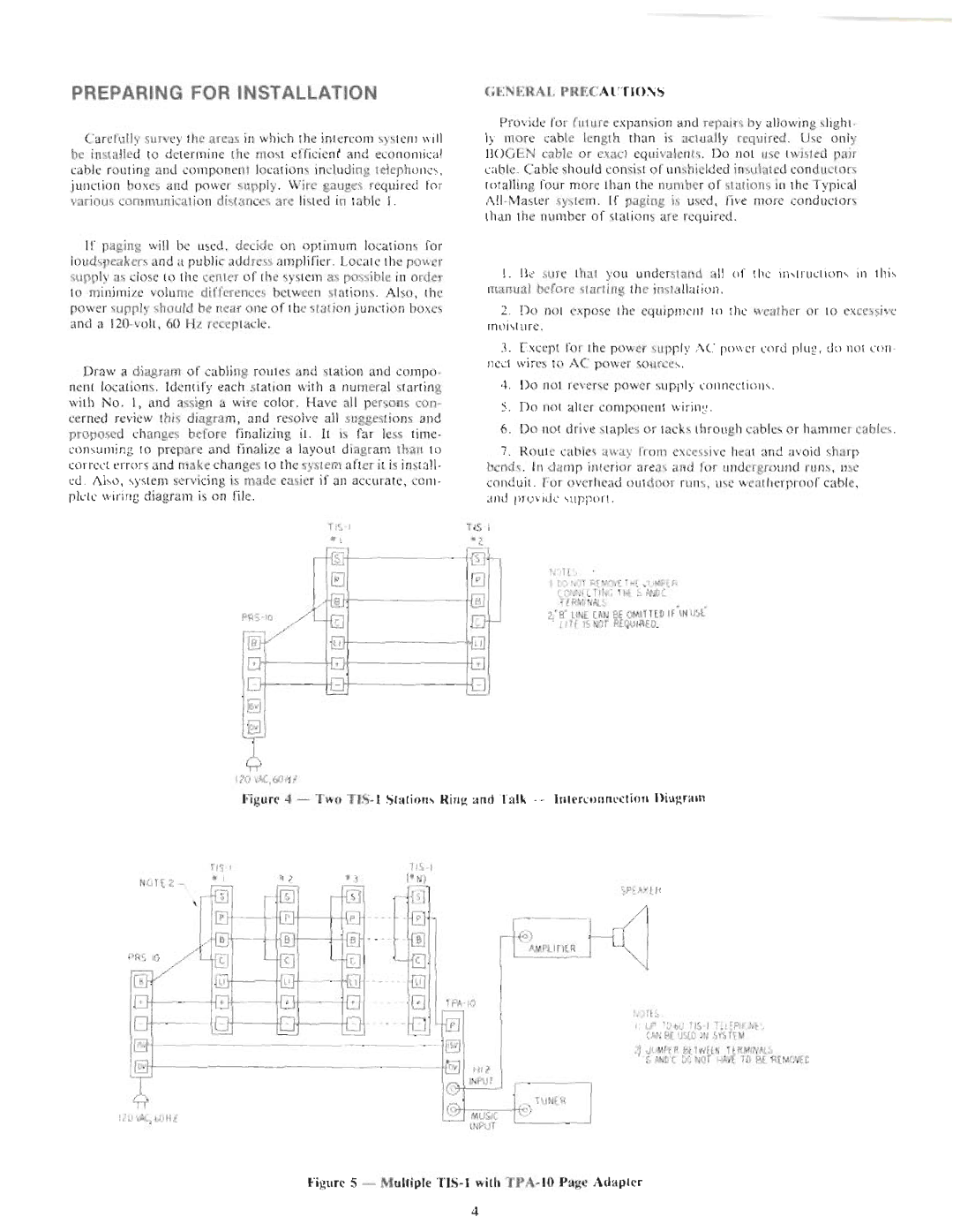 Bogen Series TIS manual 