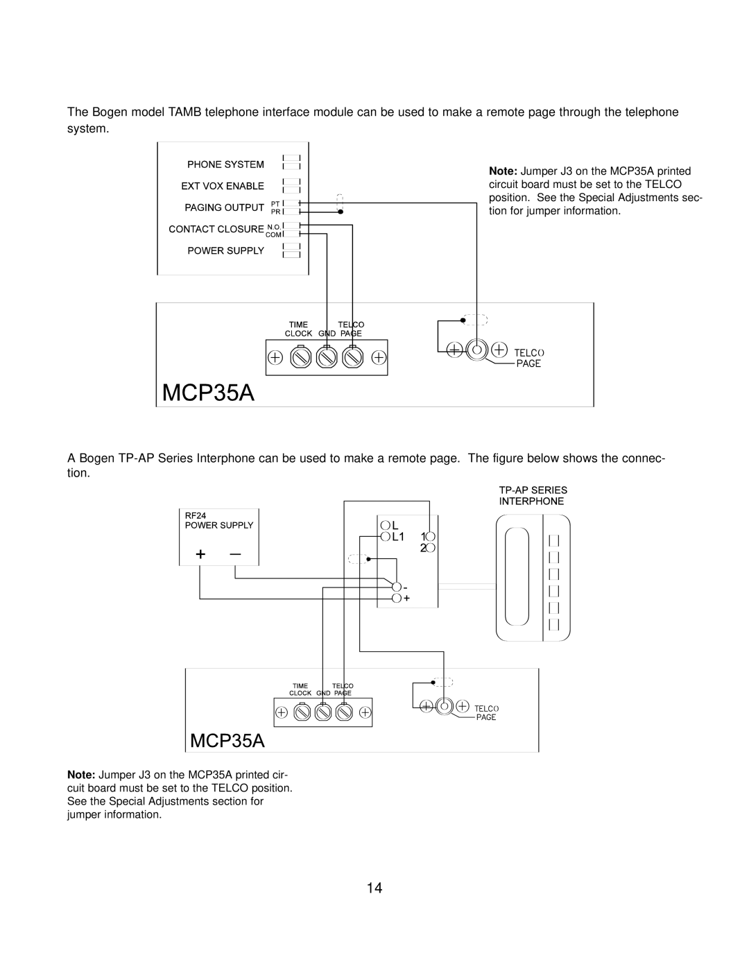 Bogen SI35A, PI35A manual 