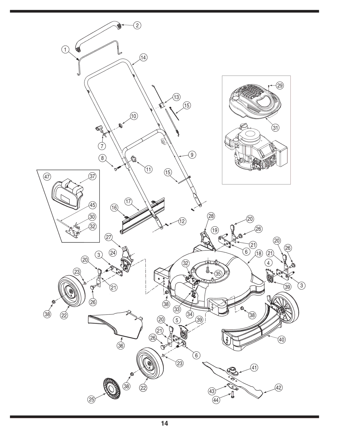 Bolens 100 warranty 