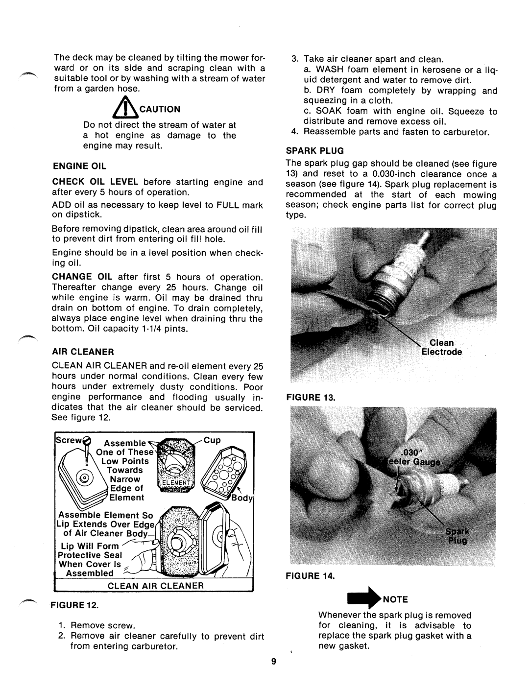 Bolens 110-670A manual 