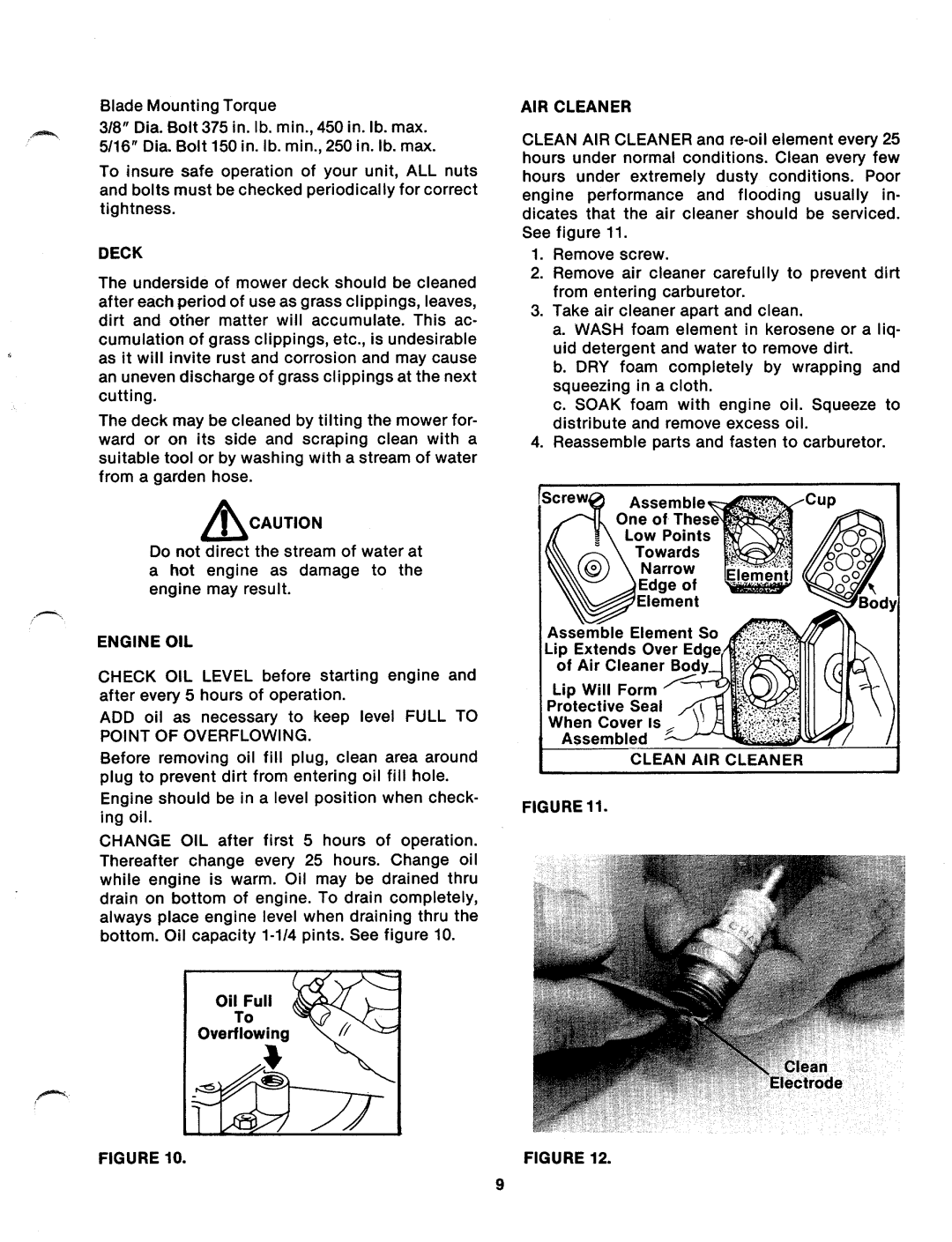 Bolens 111-162A, 111-152A manual 