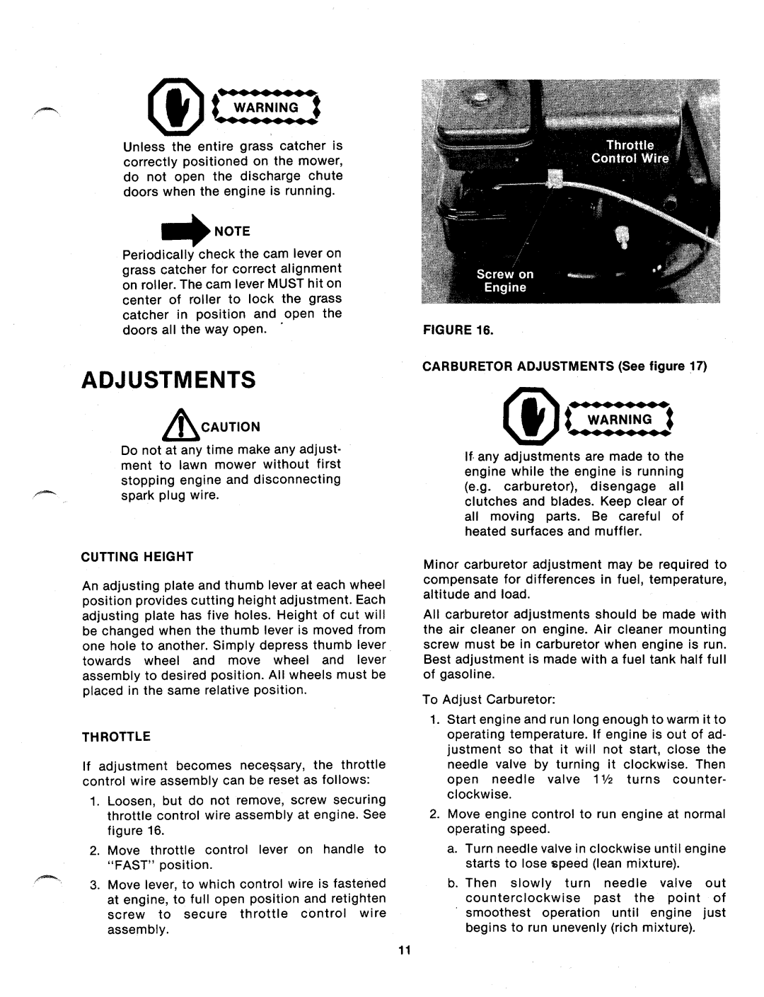 Bolens 111-338A manual 