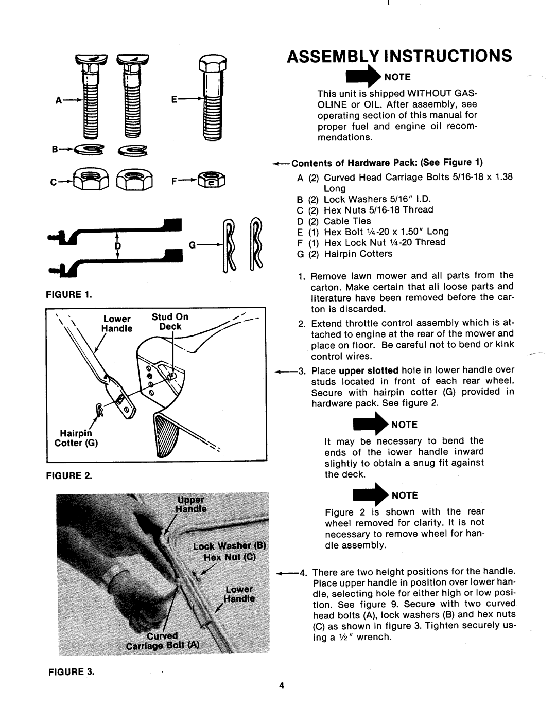 Bolens 112-110A, 112-120A manual 
