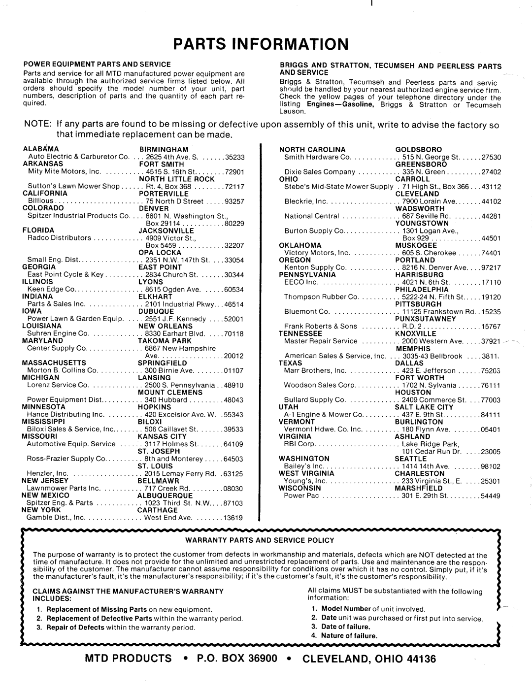 Bolens 112-310A, 112-310-300 manual 