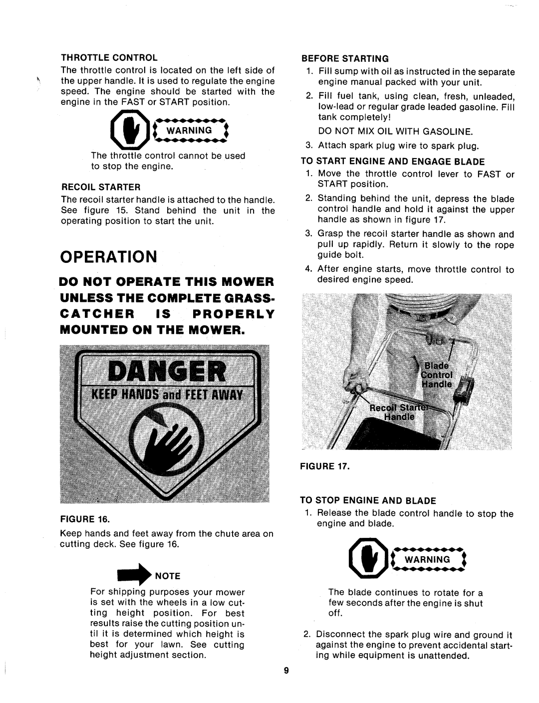 Bolens 113-330A manual 