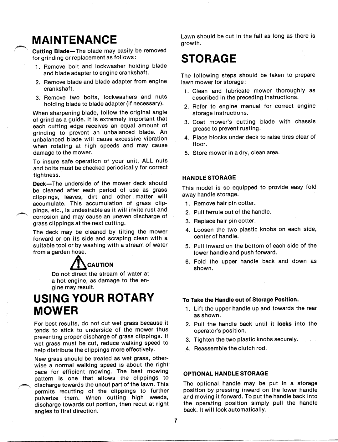 Bolens 118-620A manual 