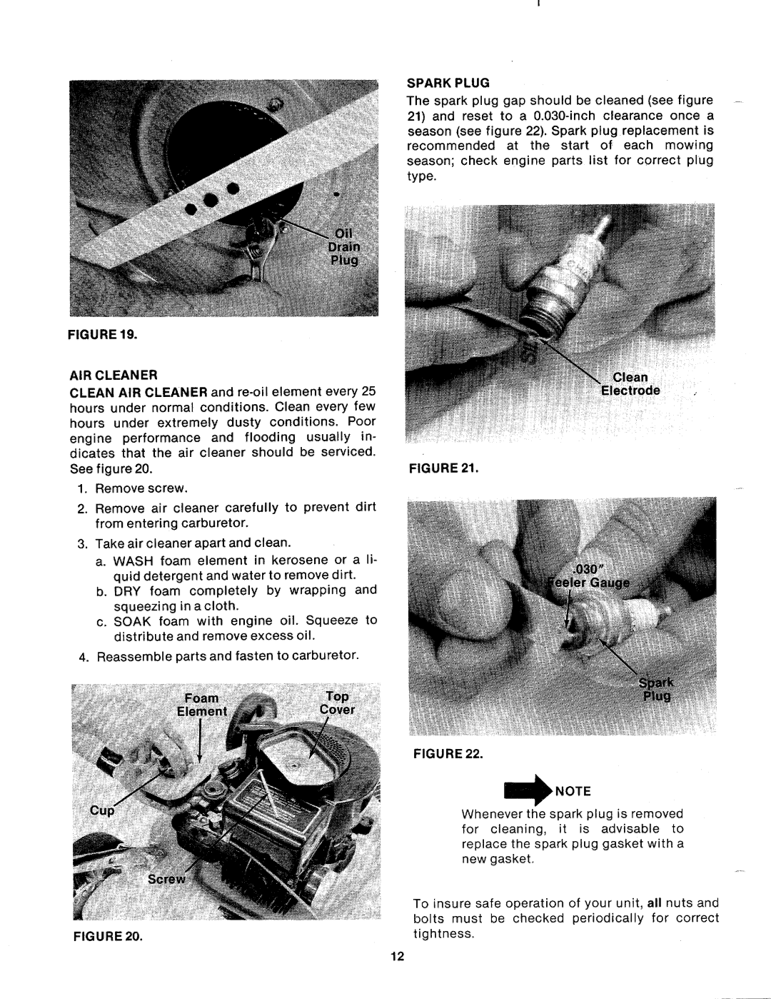 Bolens 120-270A manual 