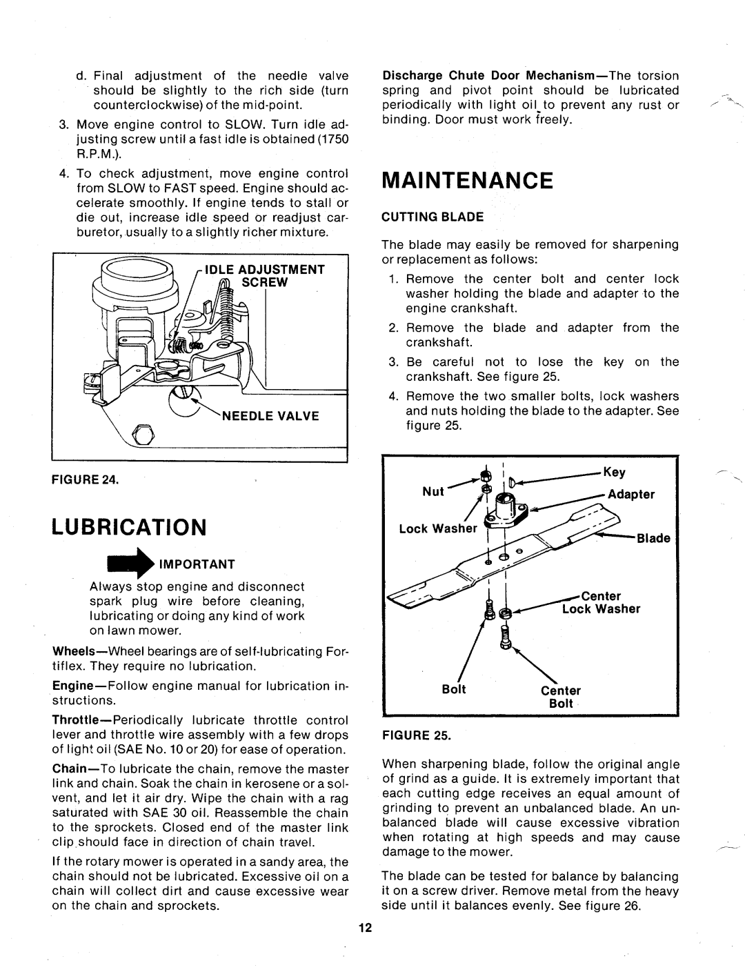 Bolens 120-337A, 120-337-300 manual 