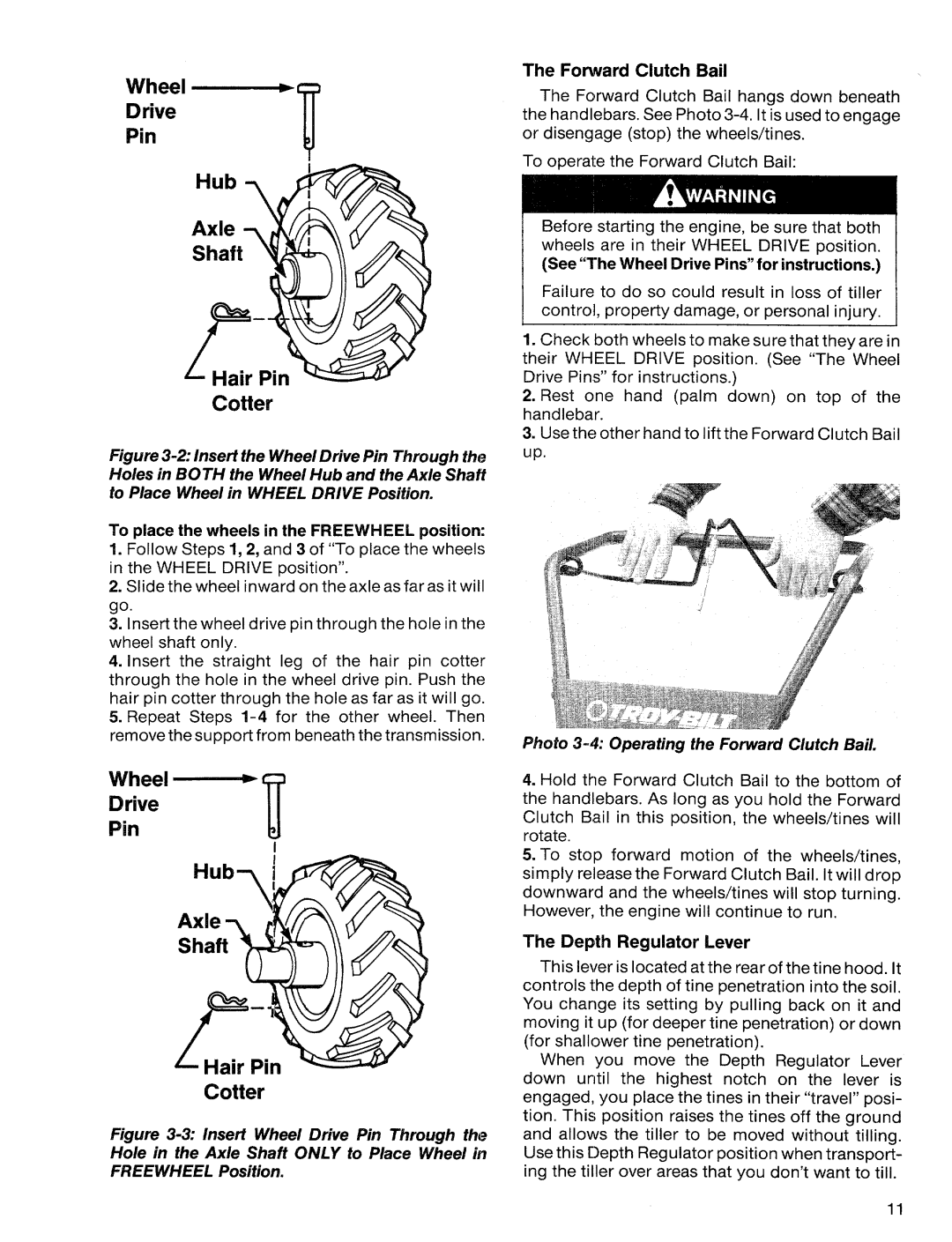 Bolens 12060, 12065 manual 