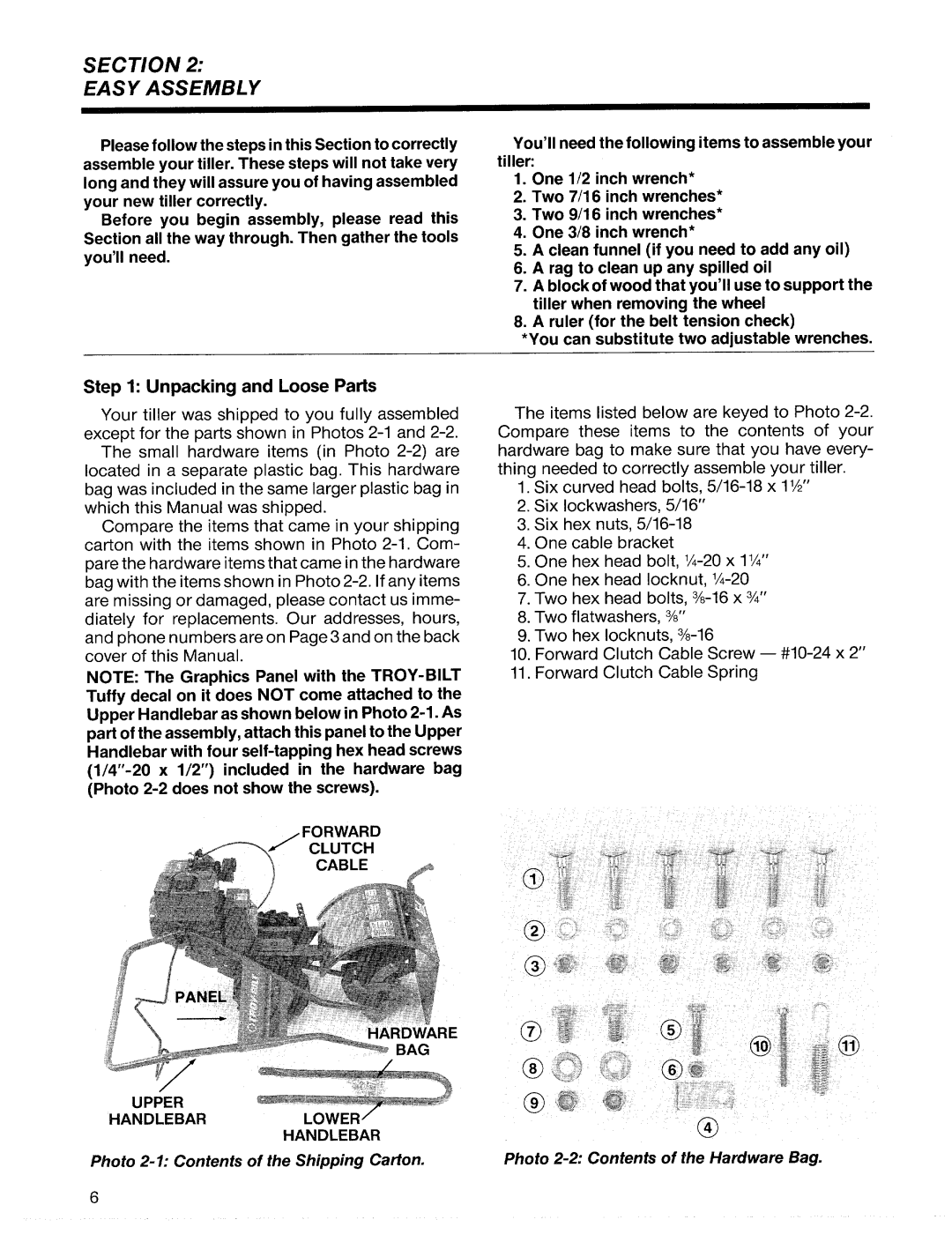 Bolens 12065, 12060 manual 