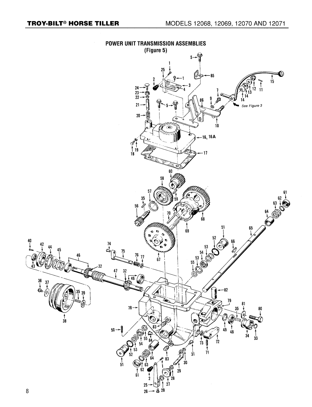 Bolens 12089C, 12069, 12068, 12071, 12070 manual 