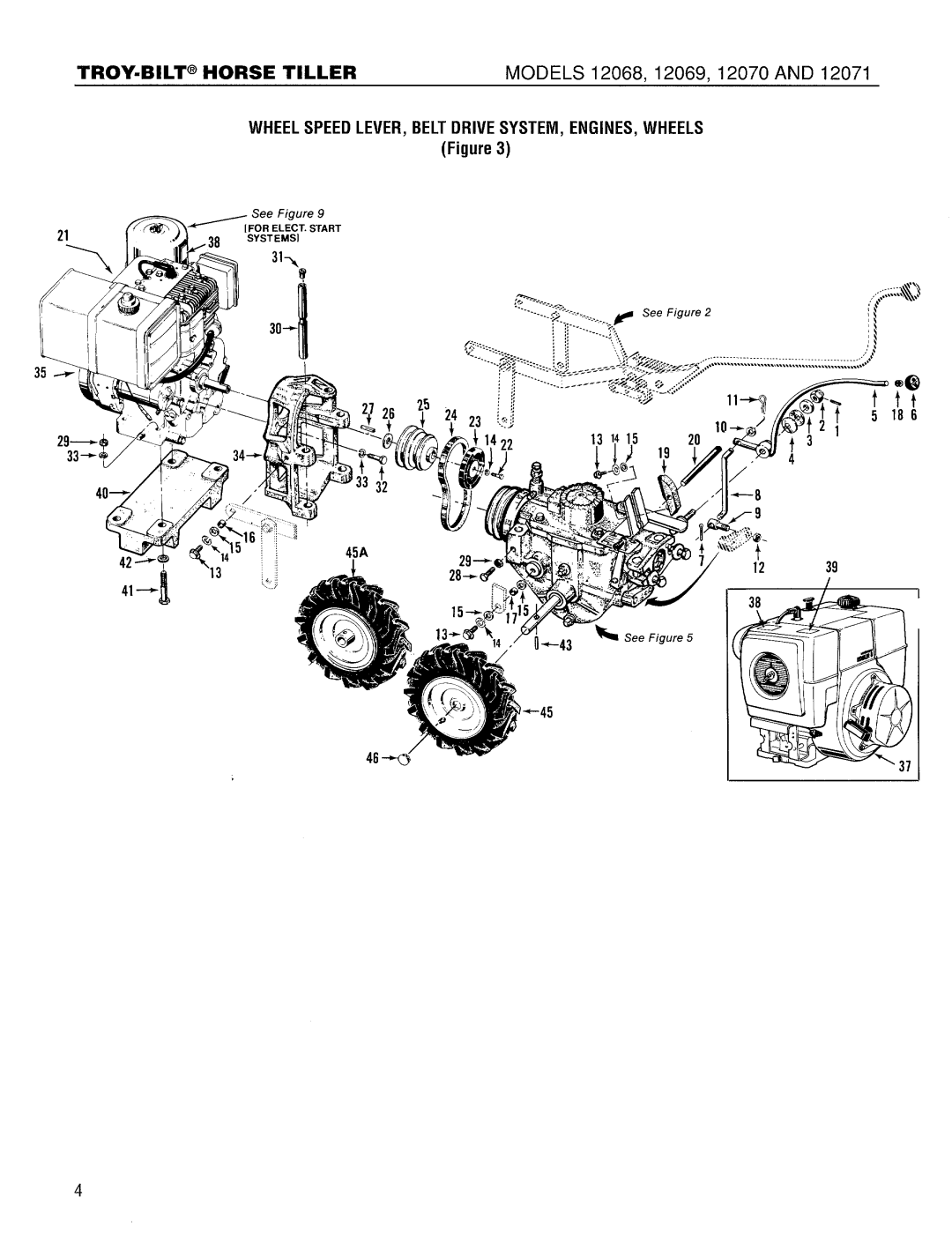 Bolens 12069, 12089C, 12068, 12071, 12070 manual 