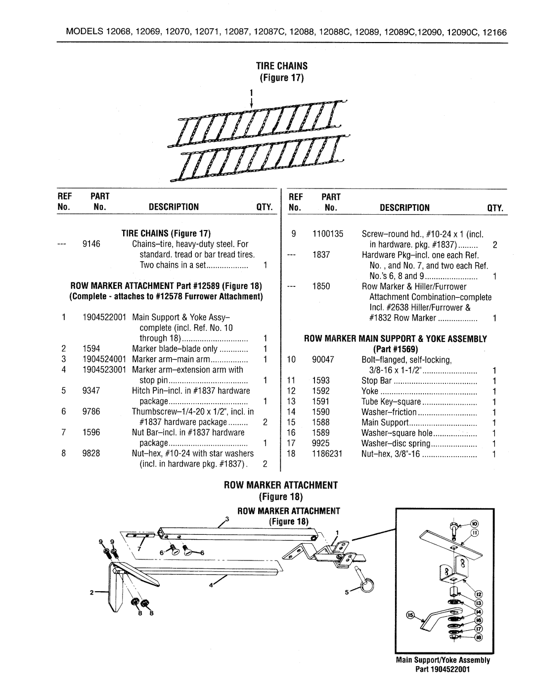 Bolens 12088C, 12090C, 12087C manual 