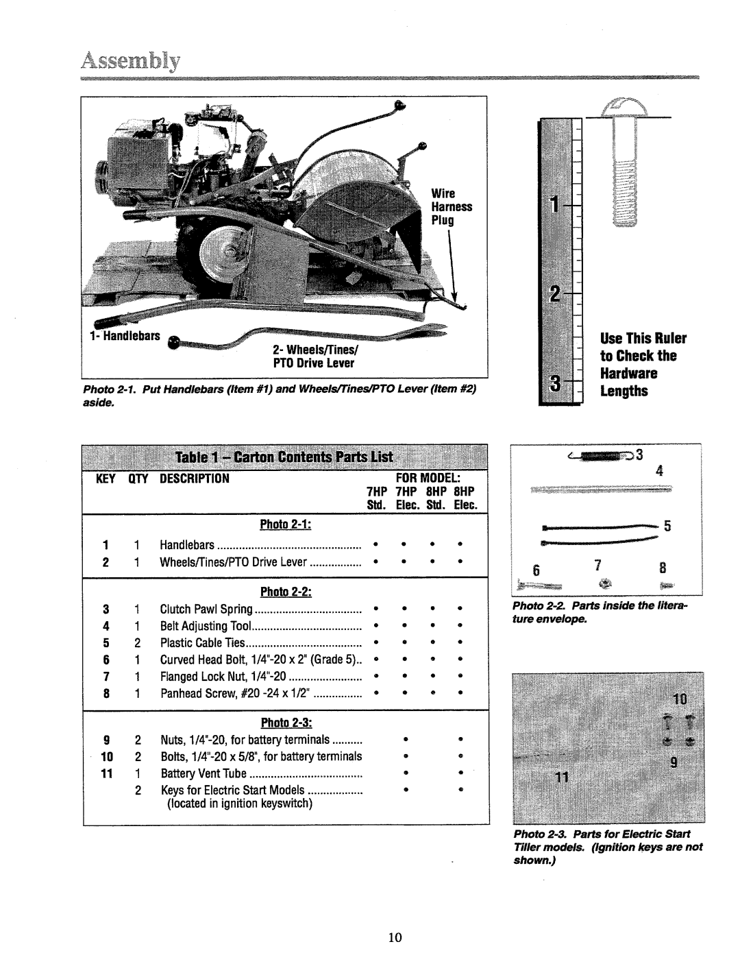 Bolens 12090-8HP, 12166-8HP, 12088-7HP, 12087-7HP, 12089 manual 