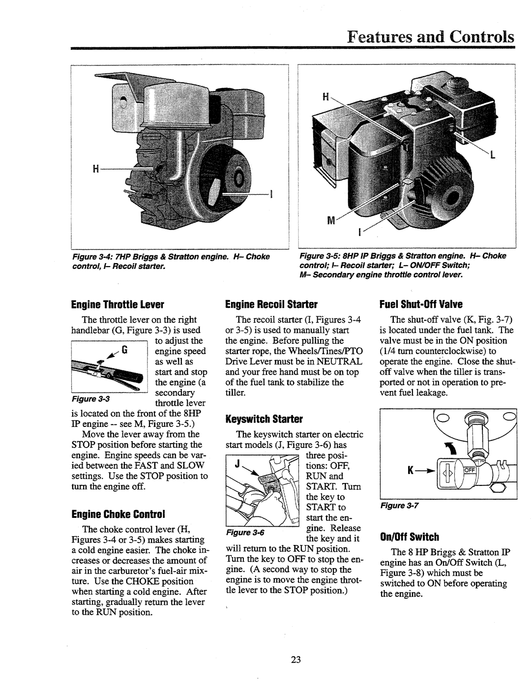 Bolens 12090-8HP, 12166-8HP, 12088-7HP, 12087-7HP, 12089 manual 