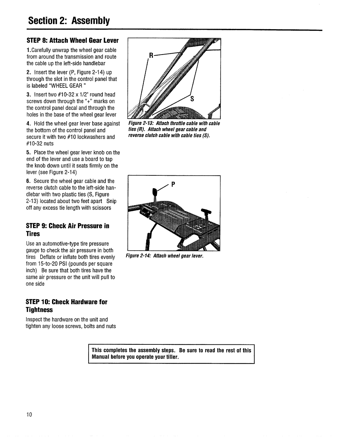 Bolens 12197 manual 