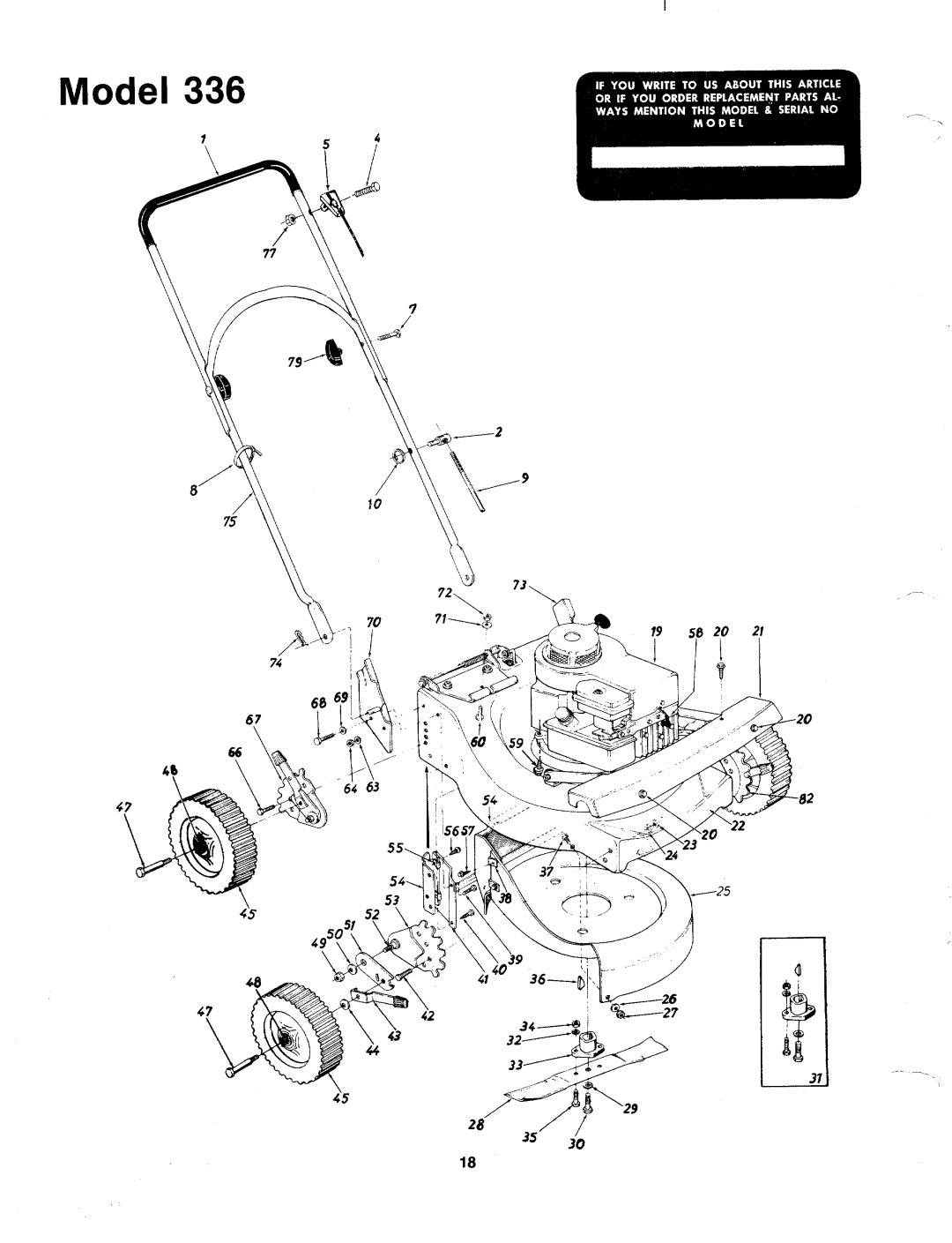 Bolens 122-336A, 122-336-120 manual 