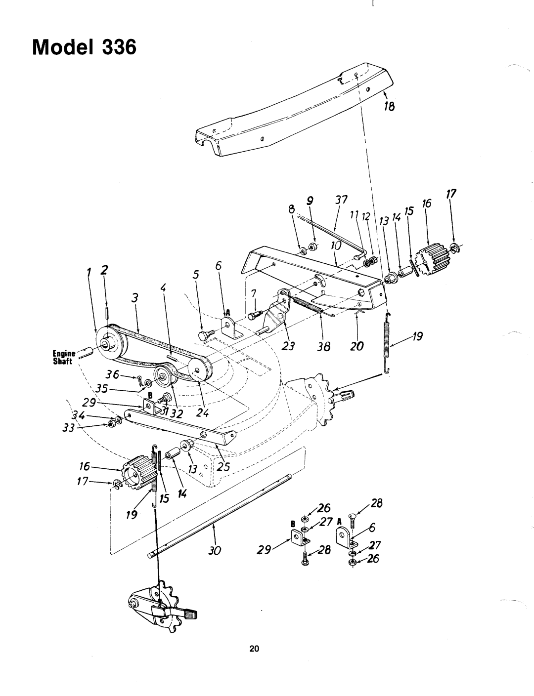 Bolens 122-336A, 122-336-120 manual 