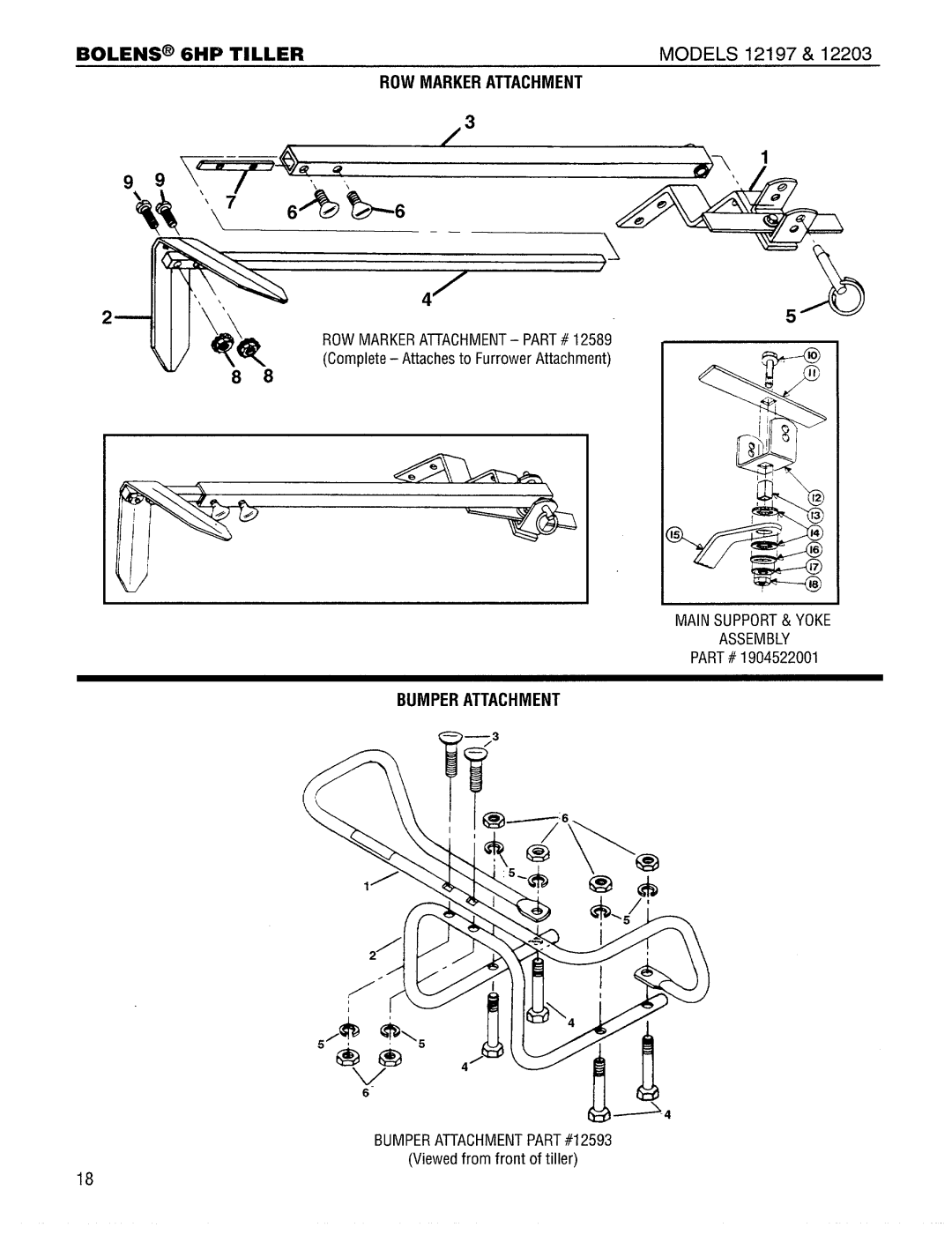 Bolens 12203 manual 