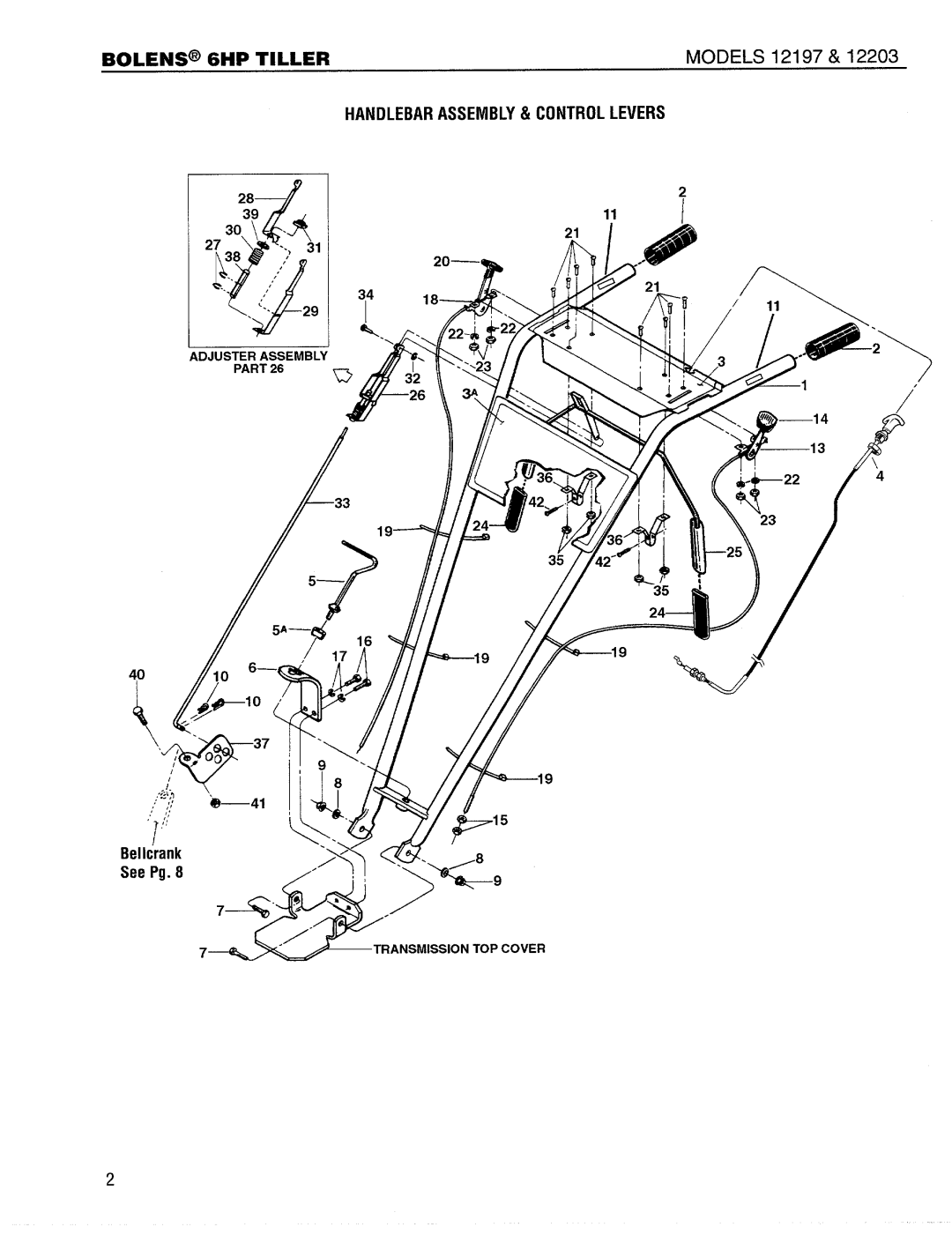 Bolens 12203 manual 