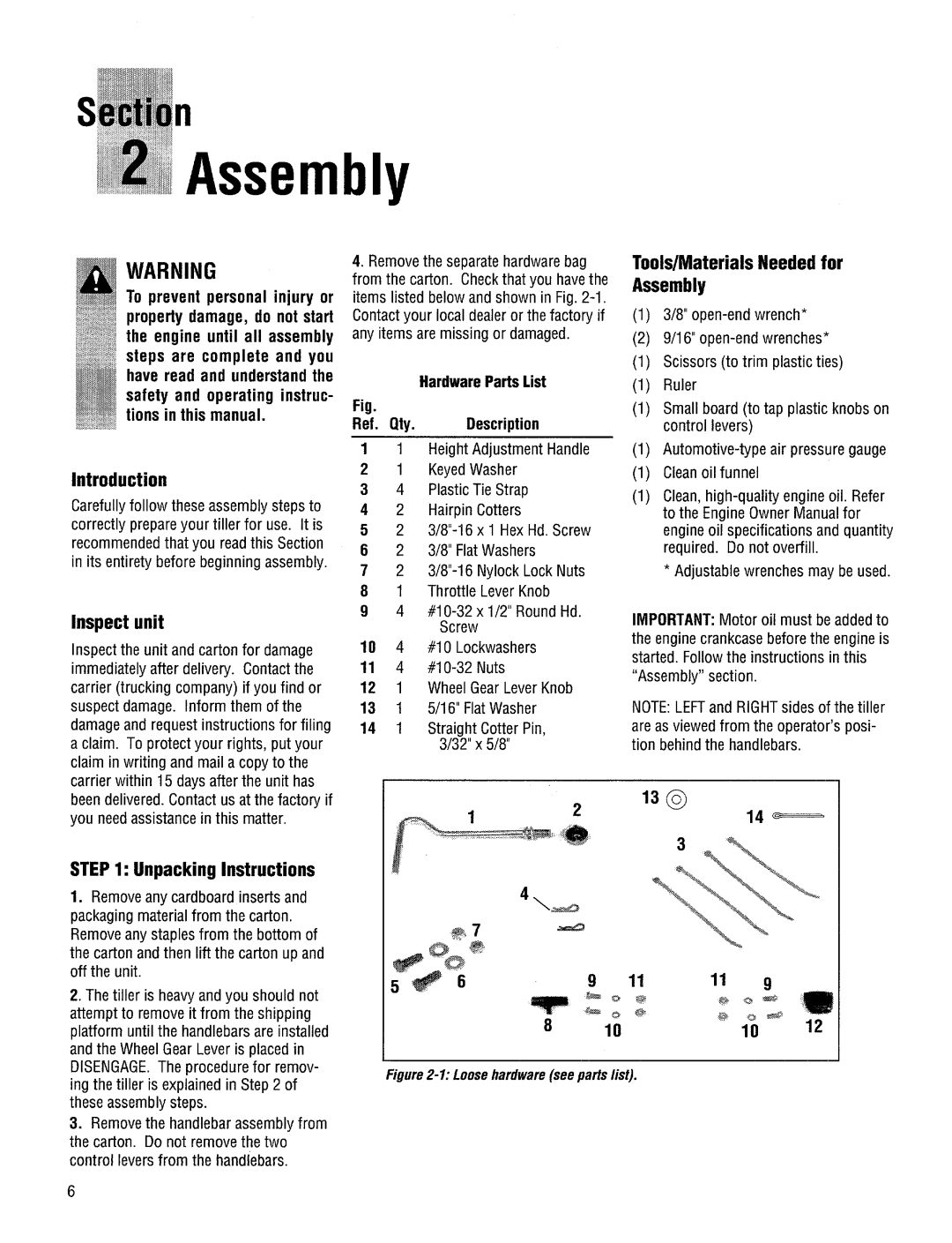 Bolens 12206 manual 