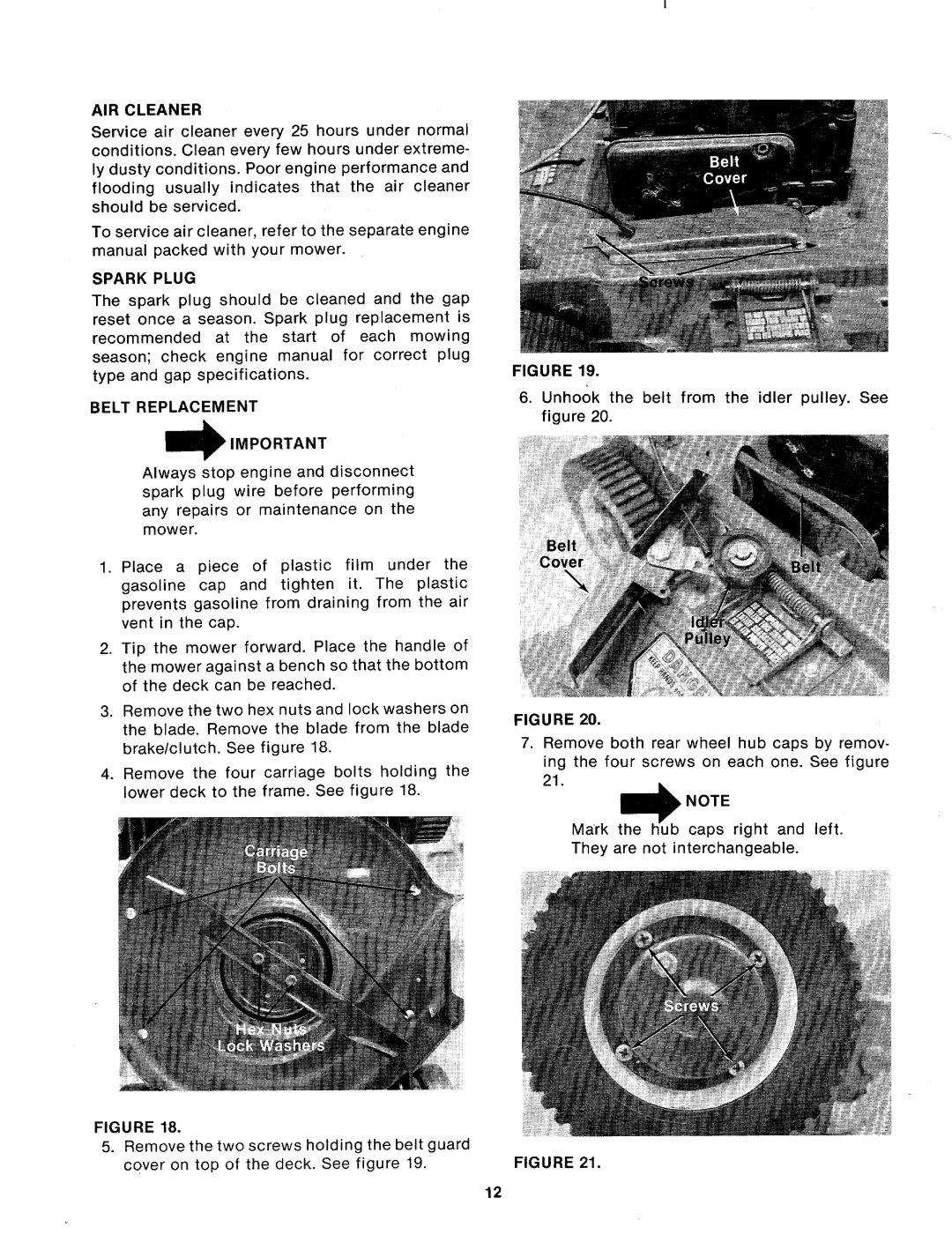 Bolens 123-294A manual 