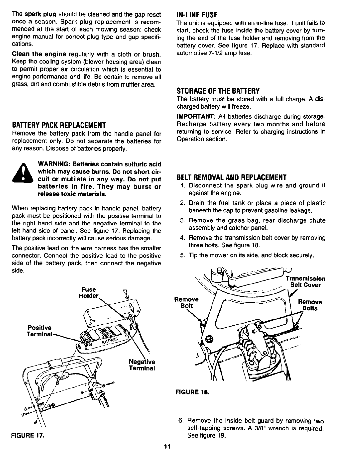 Bolens 123E898E190 manual 