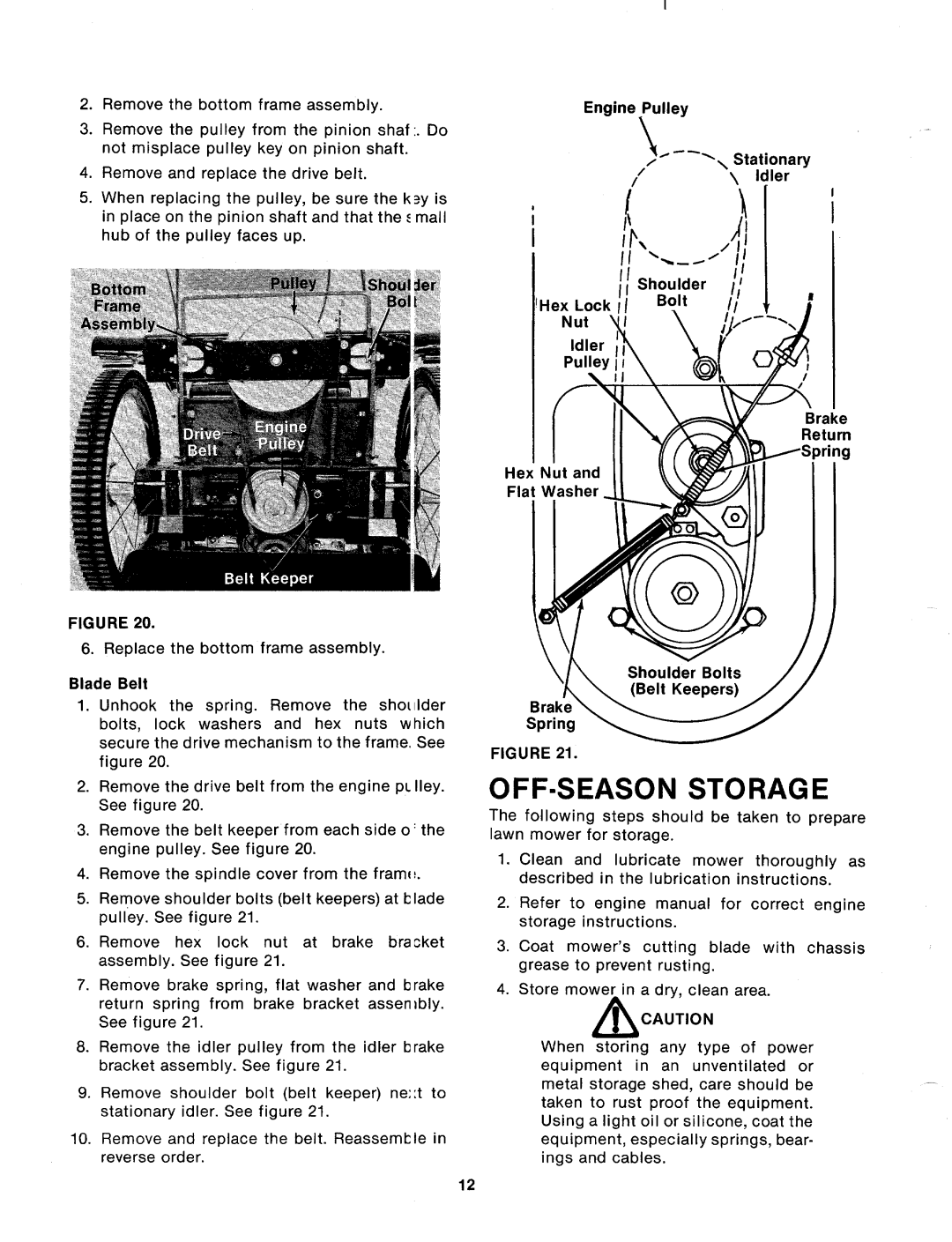 Bolens 124-553-000 manual 